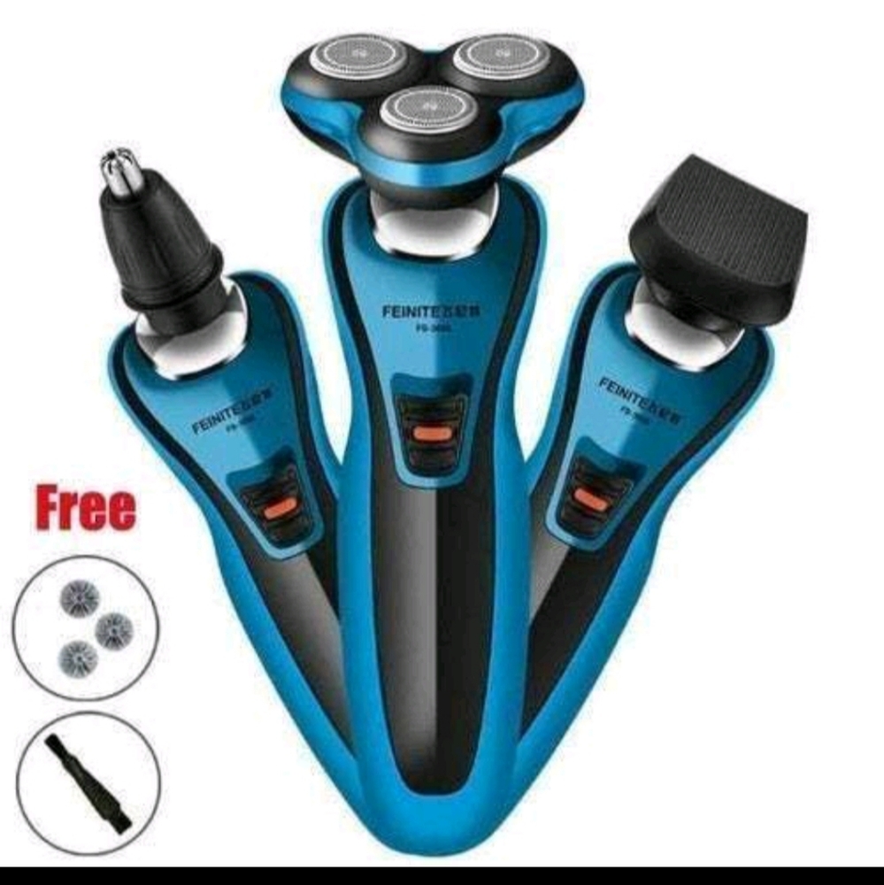 4in1 electric shaver and groomer blue